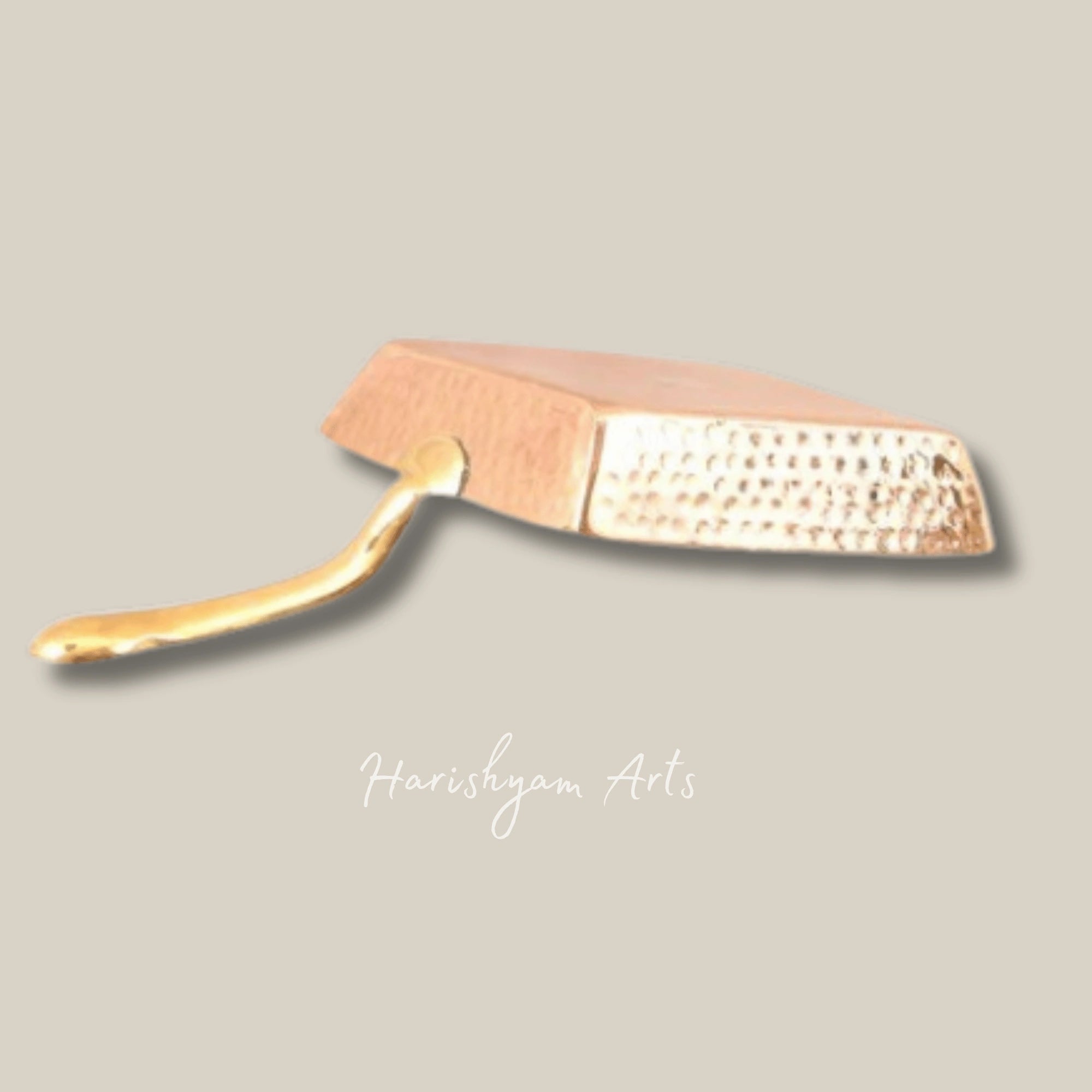 Square Hammered Copper Pan with Tin Lining for Unique Cooking and Serveware