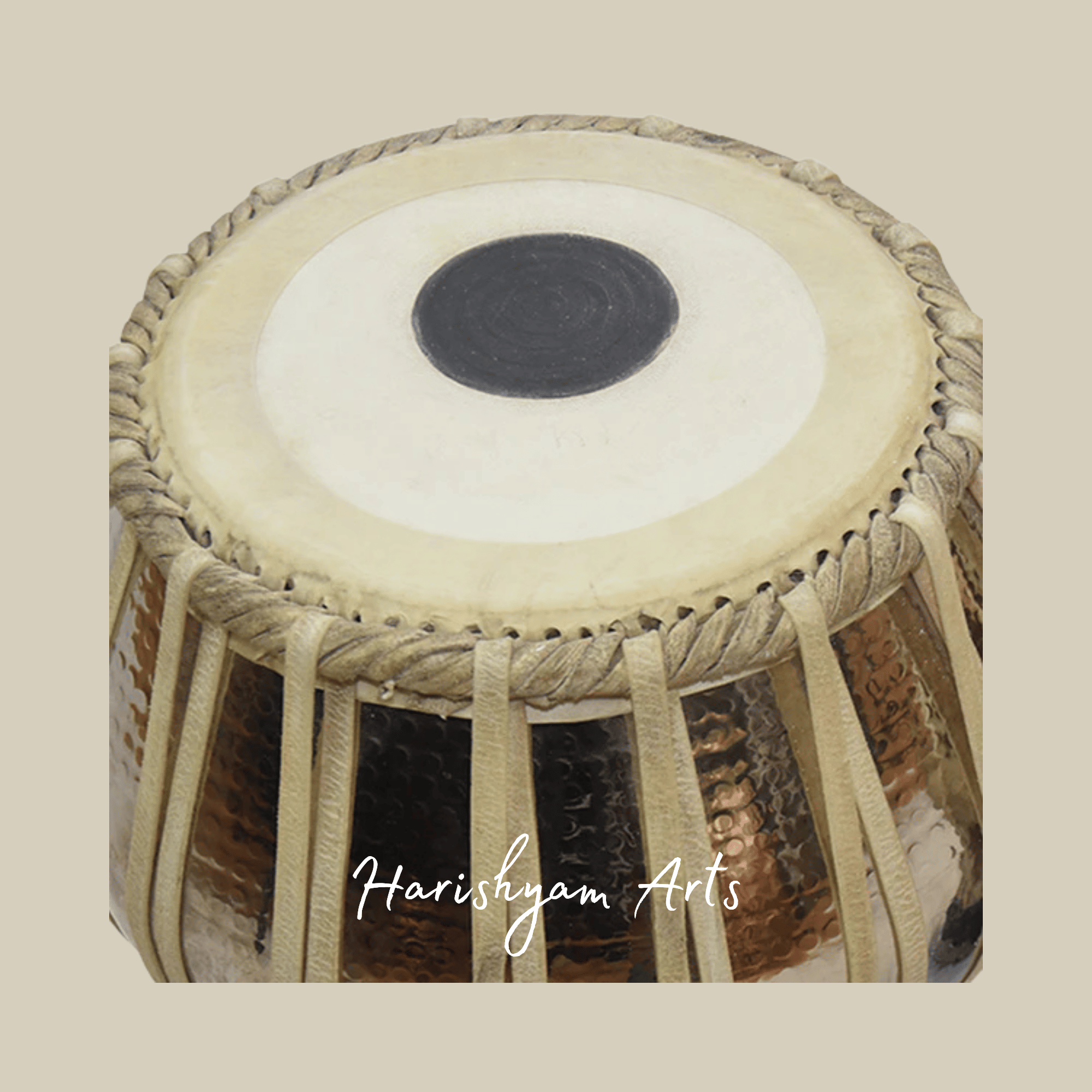 Standard Brass Tabla Set for Beginners in Indian Classical Music