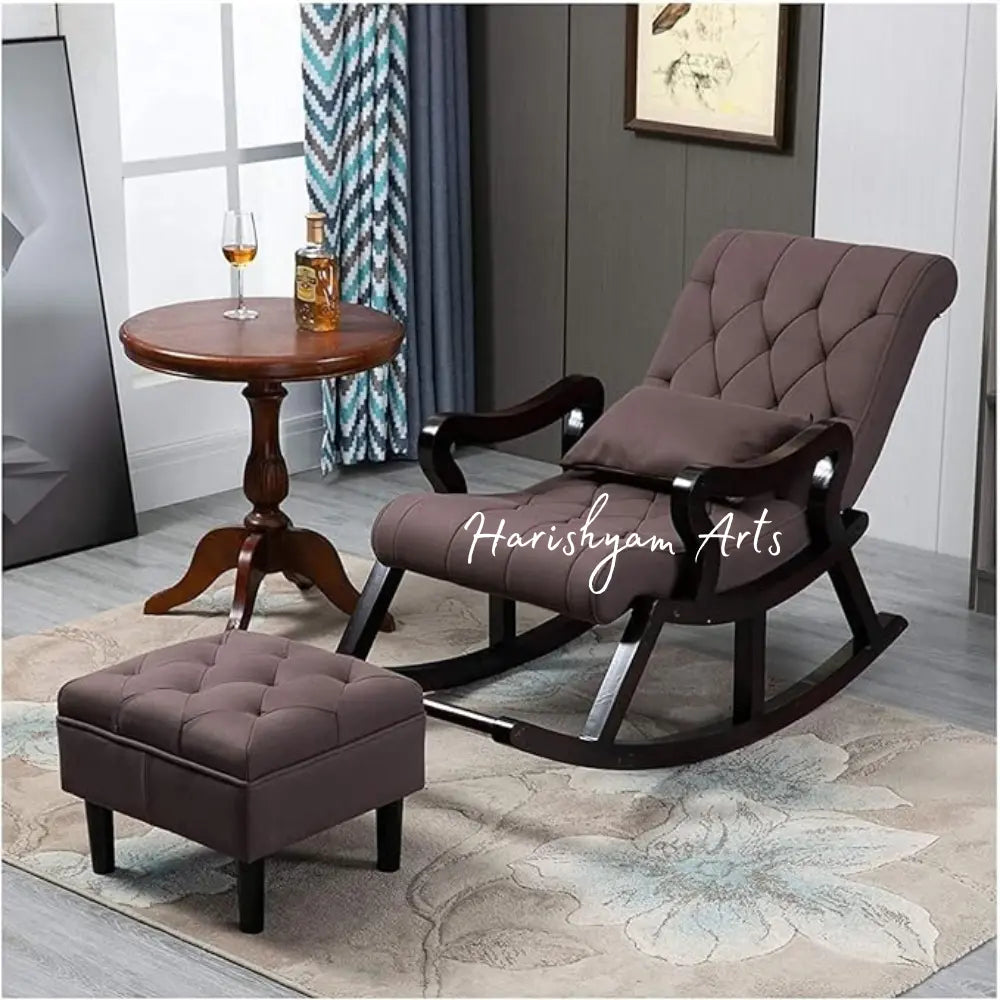 Teak Tranquil Rocker with Cushions