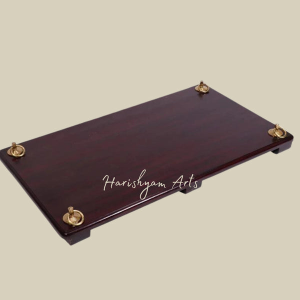 Teak Wood Plank Swing for Balcony Indian Paat Design