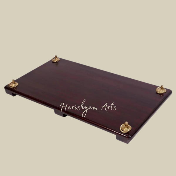 Teak Wood Plank Swing for Balcony Indian Paat Design