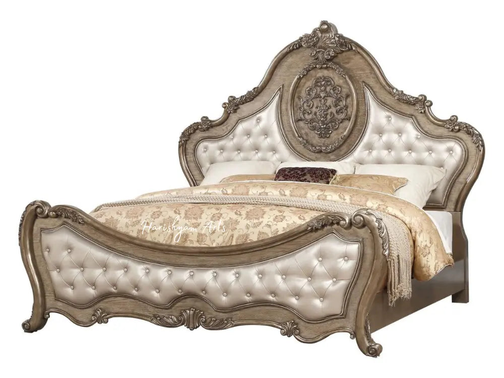 Timeless Oak Elegance 4-Piece King Bedroom Collection