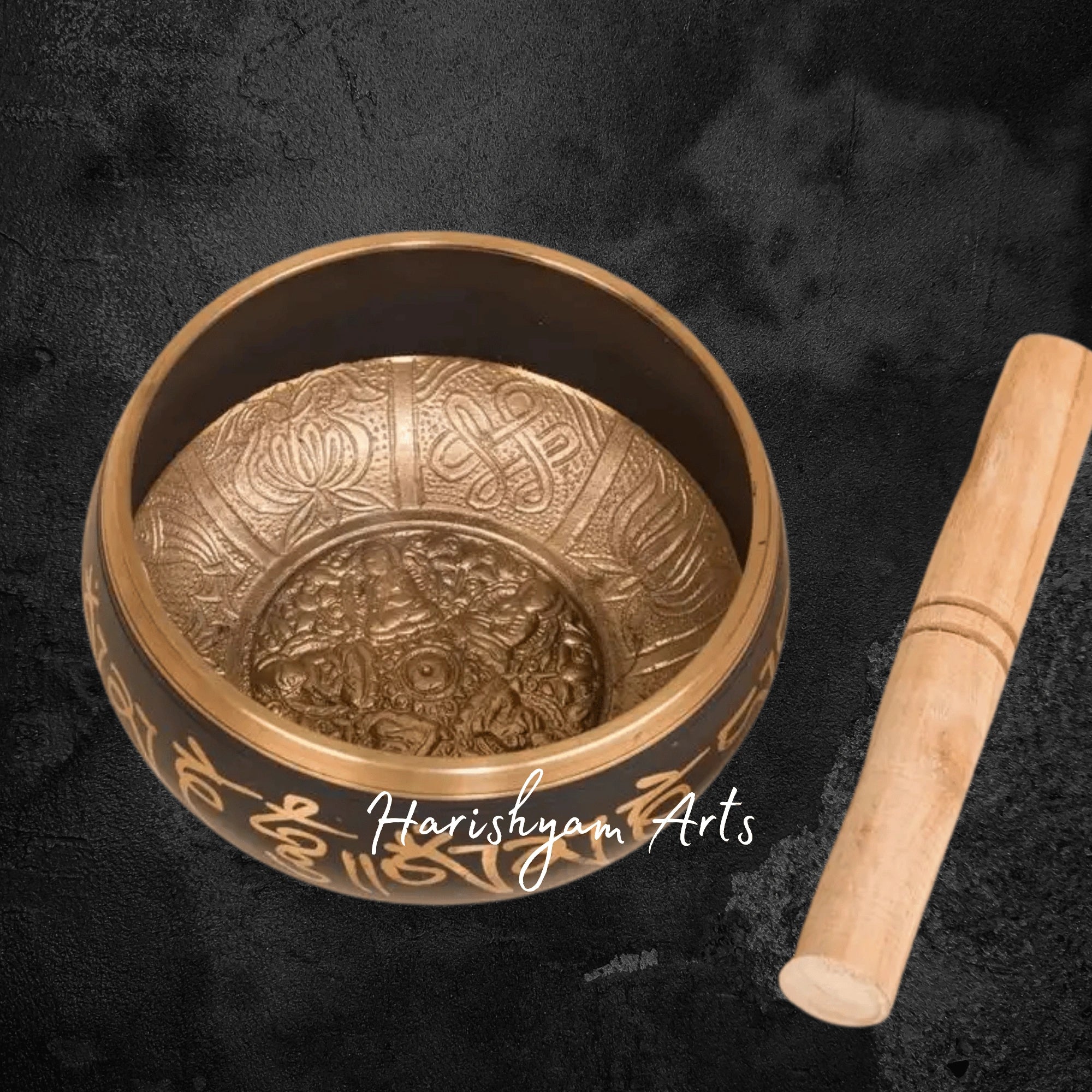 Traditional Brass Singing Bowl for Spiritual Healing