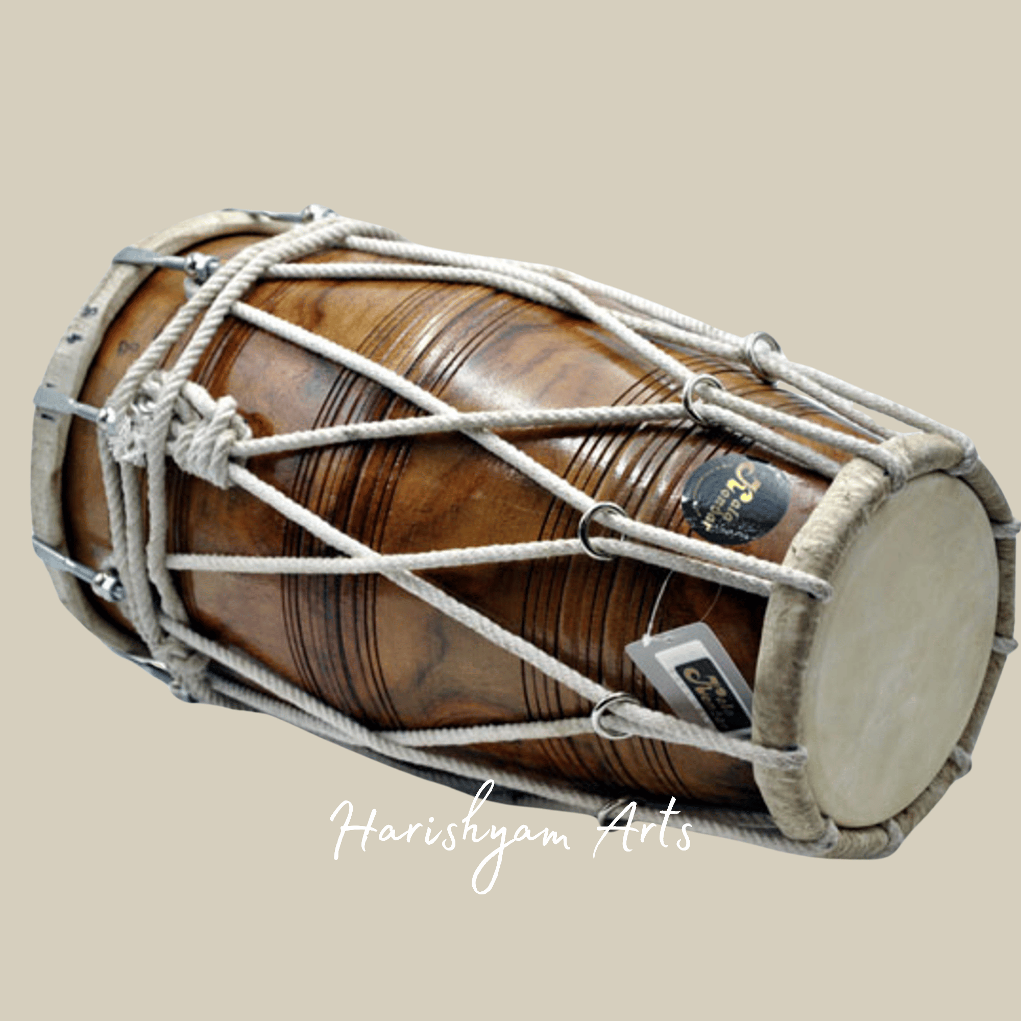 Traditional Dholak Drum for Folk and Devotional Music
