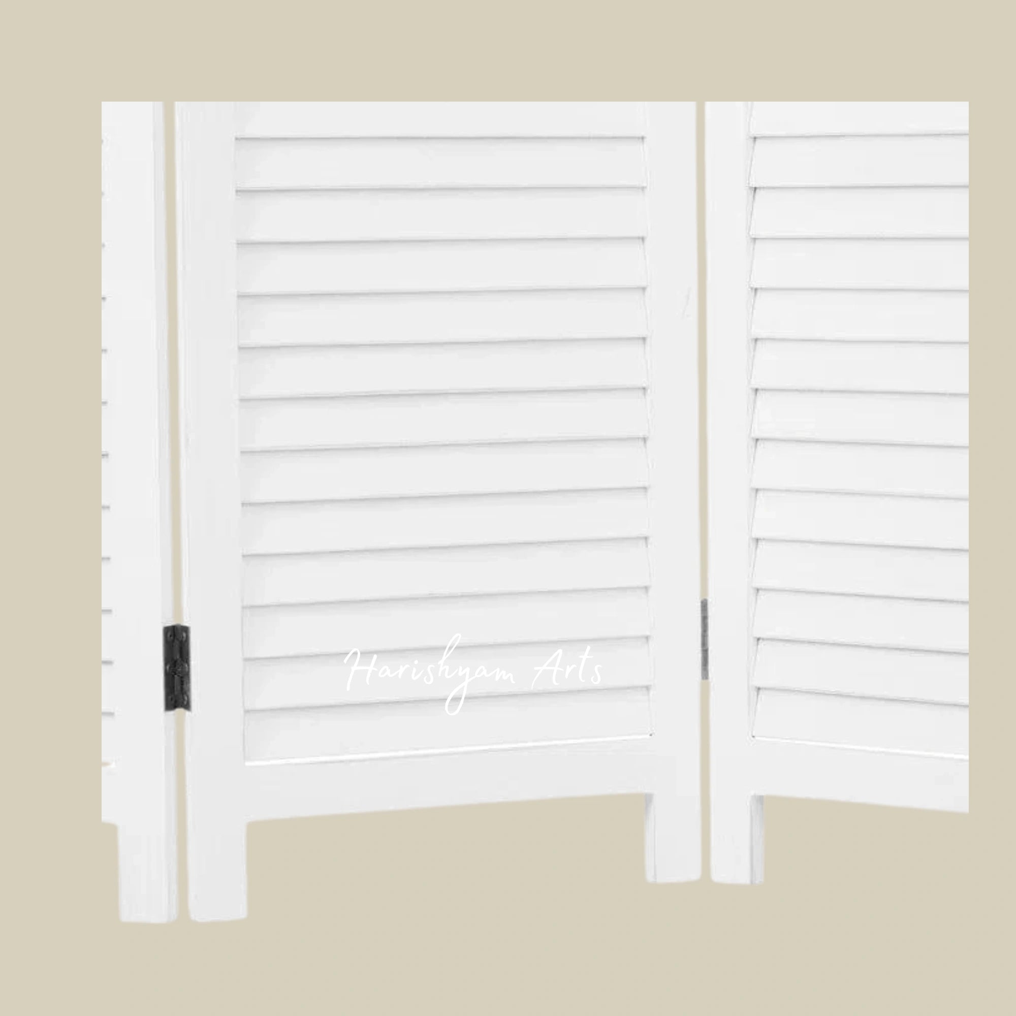 Traditional Elegance Wooden Partition with Carved Borders6
