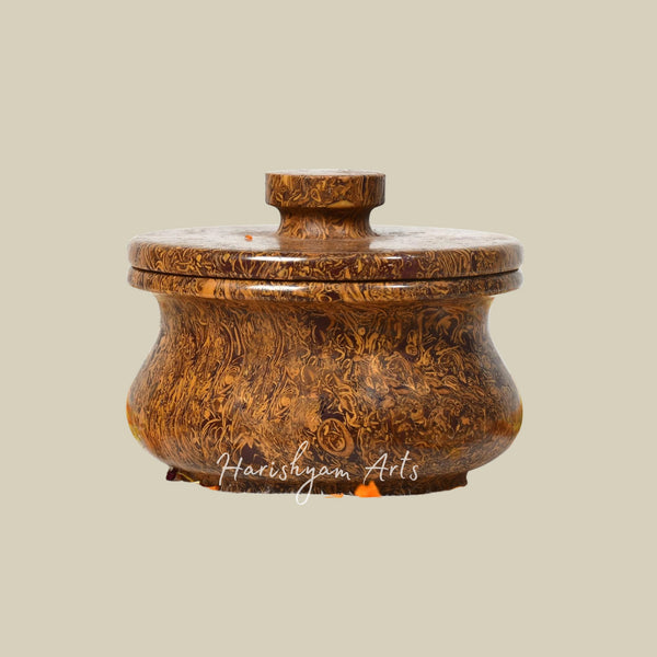 Traditional Habur Stone Cooking Vessel Desert Collection  Kitchen Cookware Set With Cover