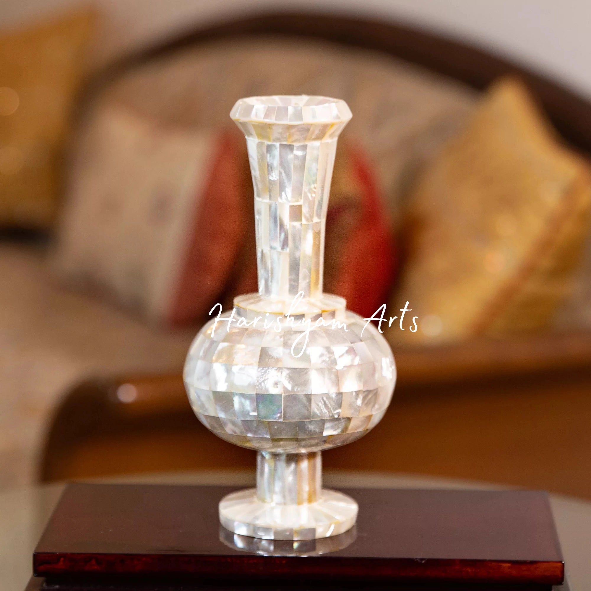 Traditional Indian Marble Surahi and Glass Set Handcrafted Elegance1