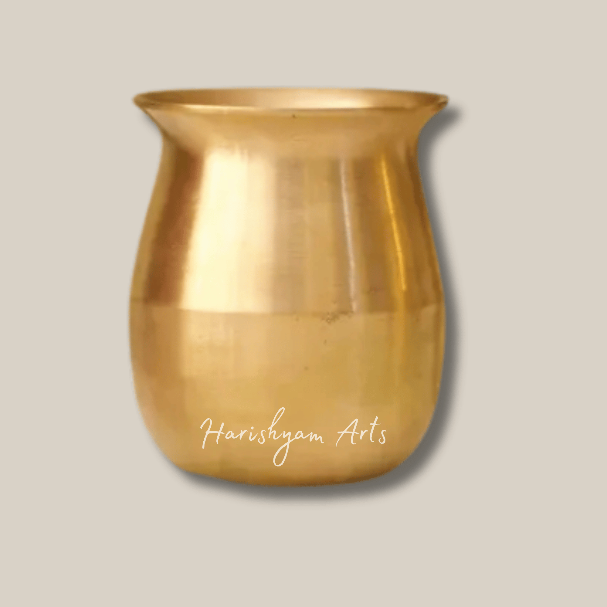 Traditional Kansa Lota for Water Storage and Pooja Rituals