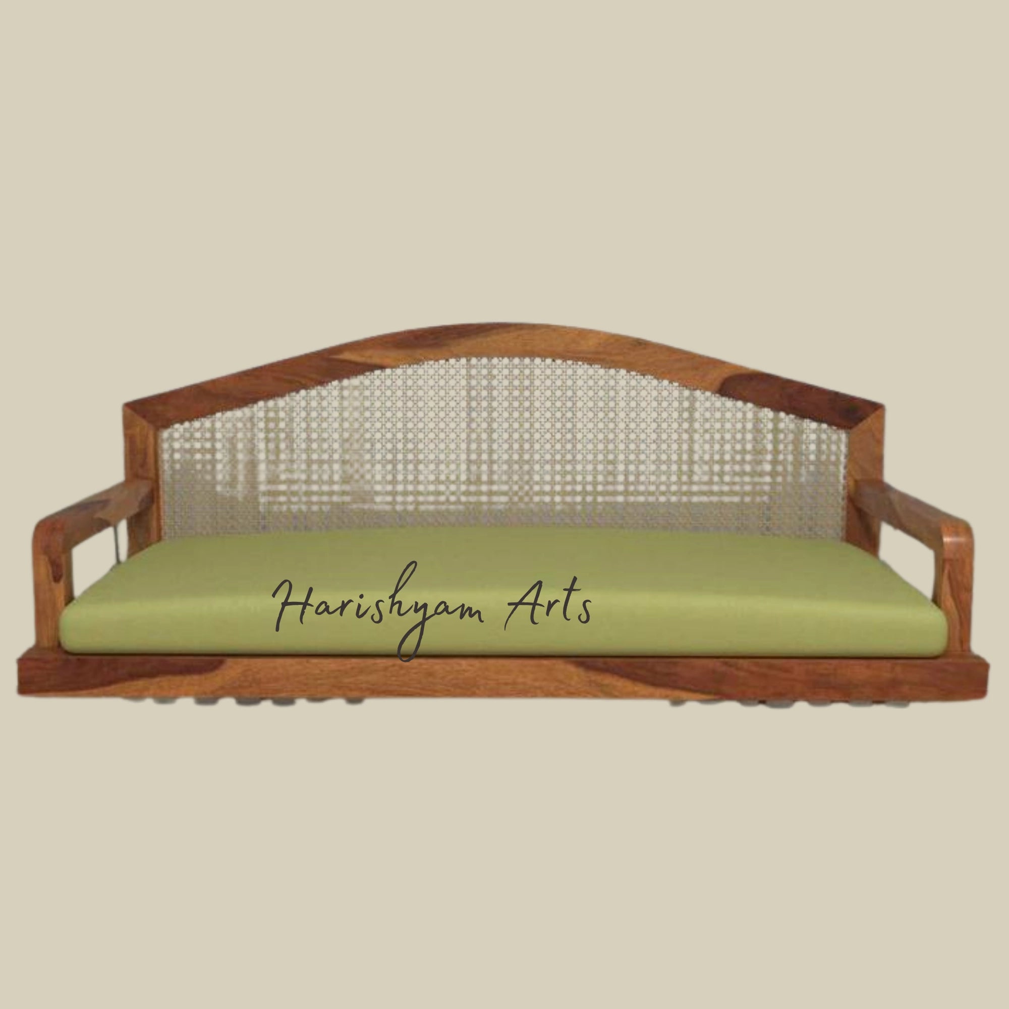Traditional wooden swing for verandah1
