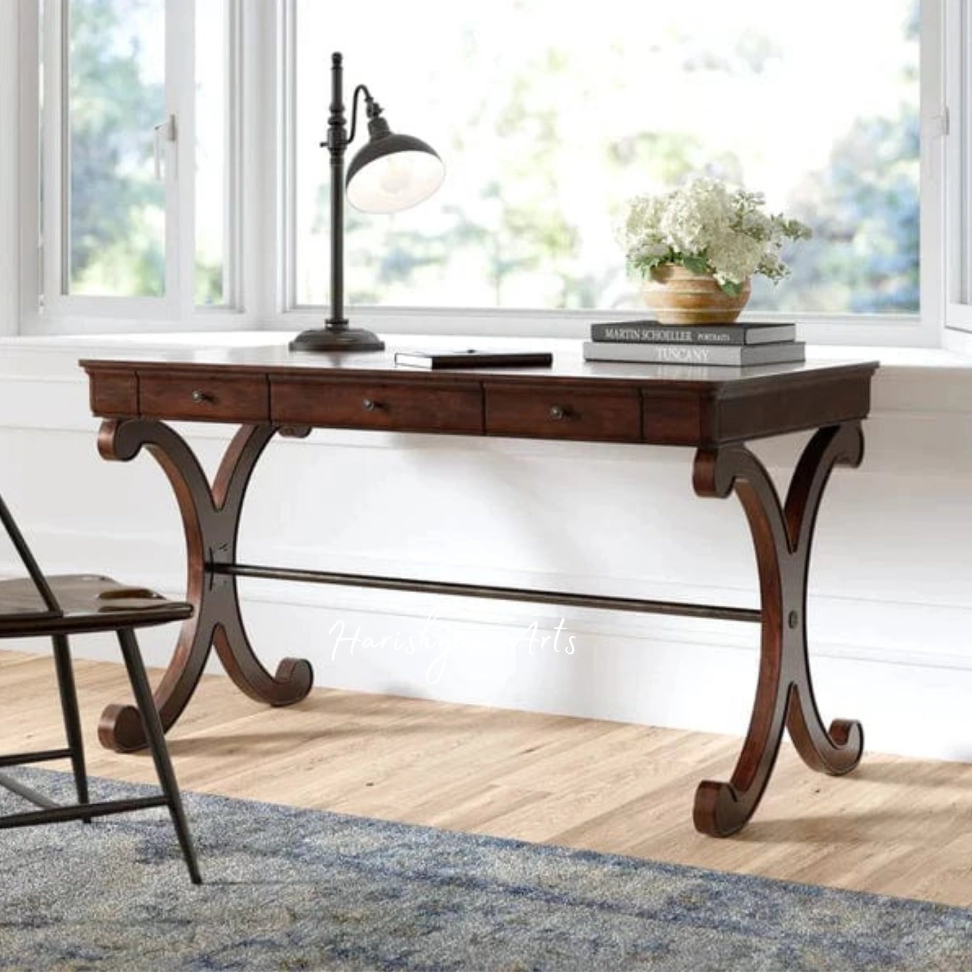 Vintage-Style Writing Desk for Home or Office