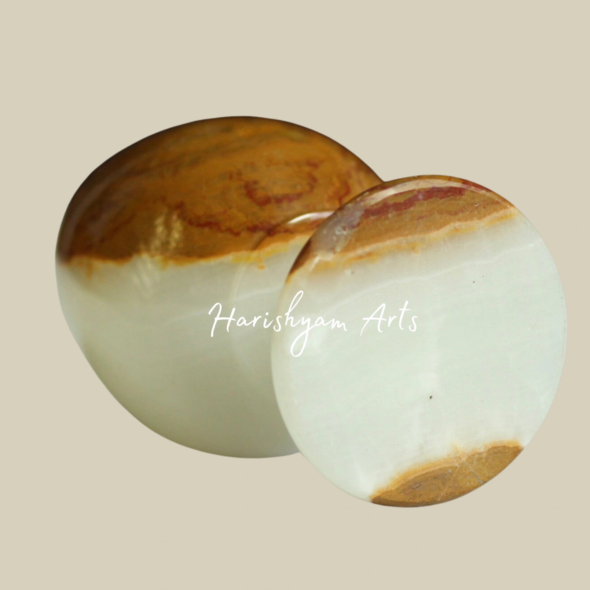 Vintage Polished Onyx Goblet Natural Stone Drinkware4