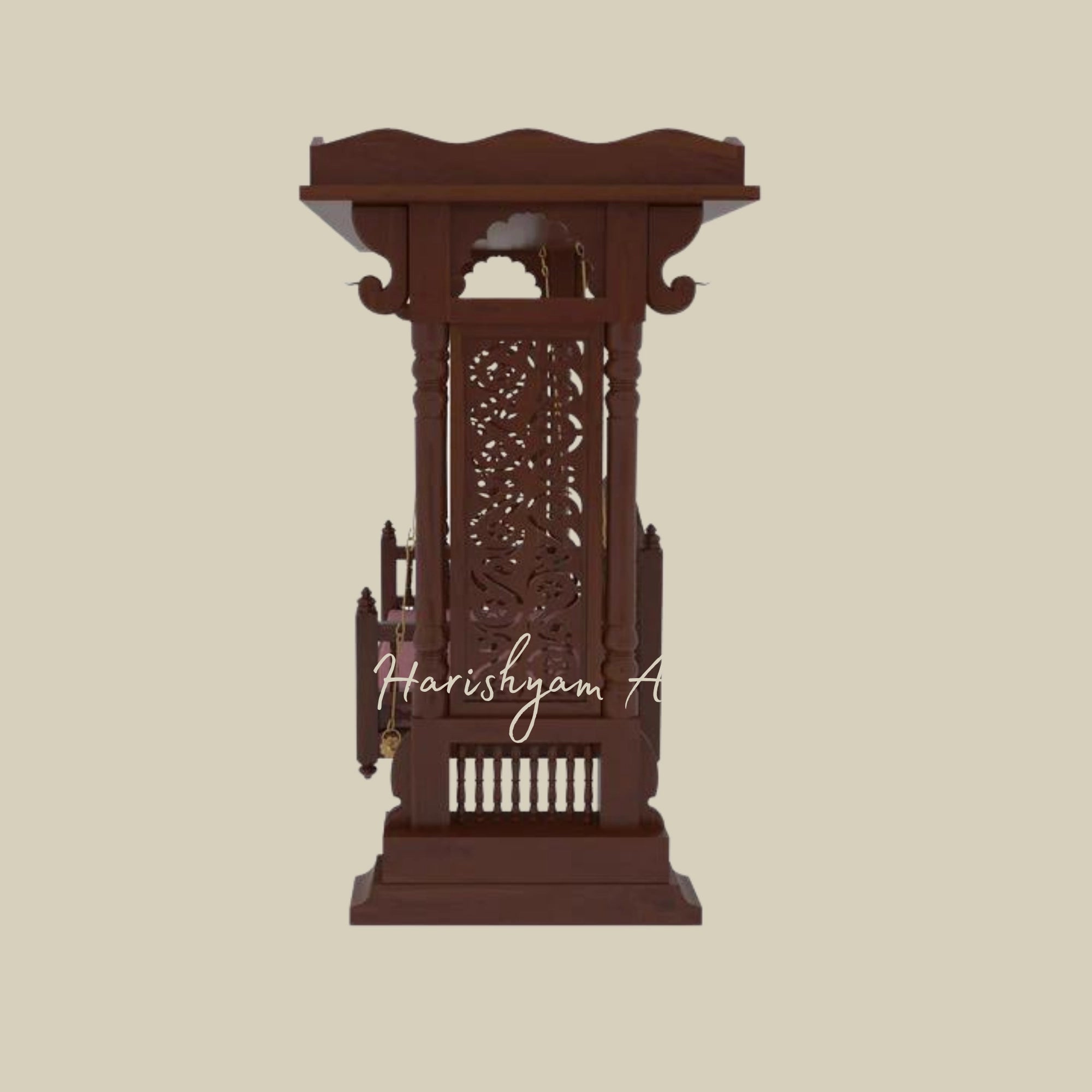 Vintage Wooden Swing Made in India1