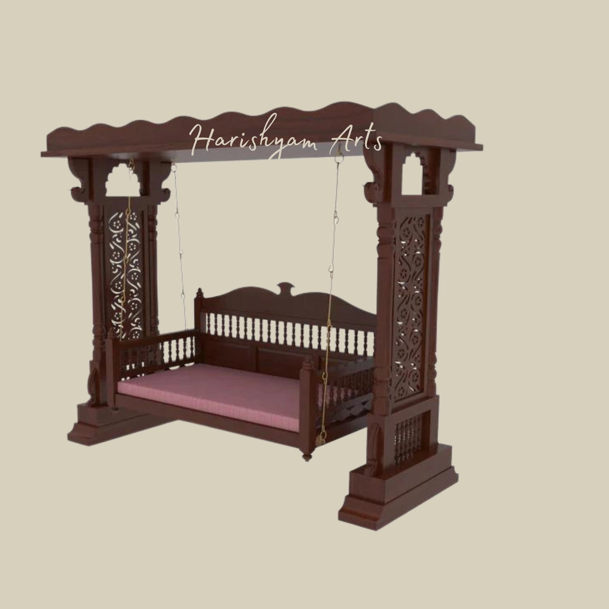 Vintage Wooden Swing Made in India2