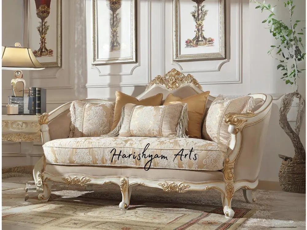 White Plantation Cove Sofa Set