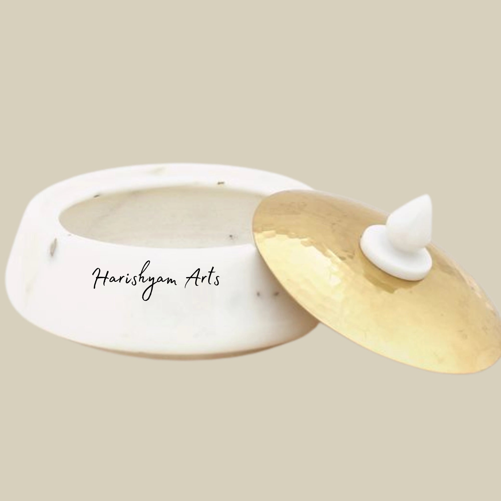 White Marble Trinket Box with Decorative Inlay for Home Decor2