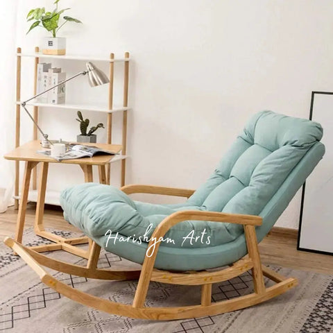 Wooden Bedside Rest Rocking Chair