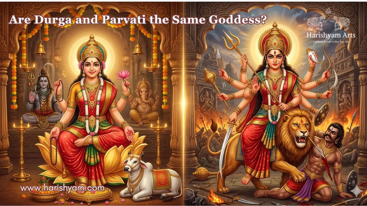 Are Durga and Parvati the Same Goddess?