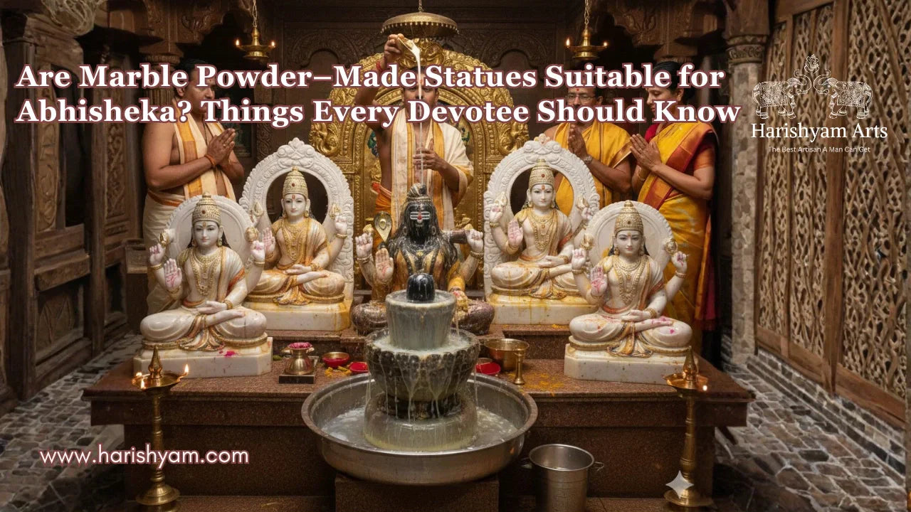 Are Marble Powder–Made Statues Suitable for Abhisheka? Things Every Devotee Should Know