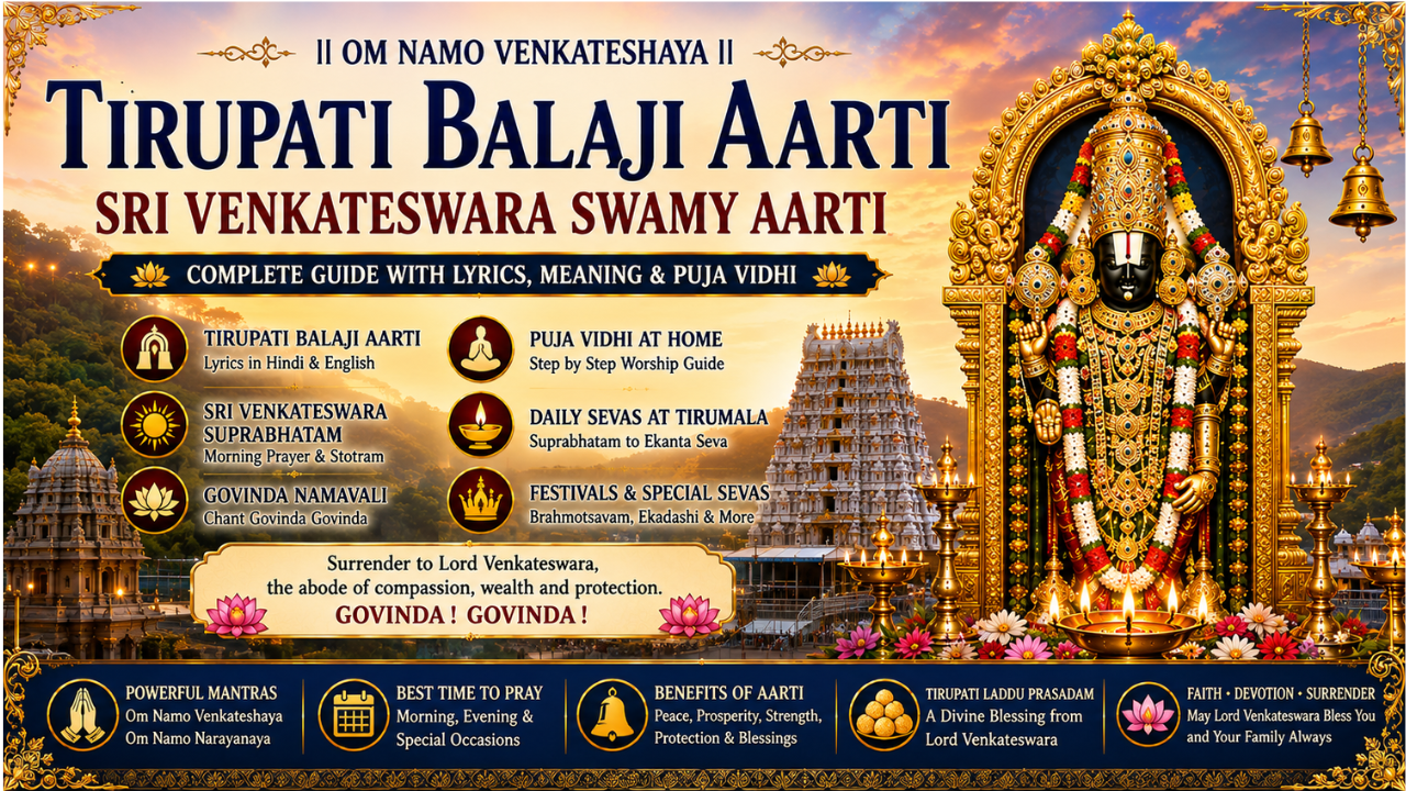 Tirupati Balaji JI KI Aarti