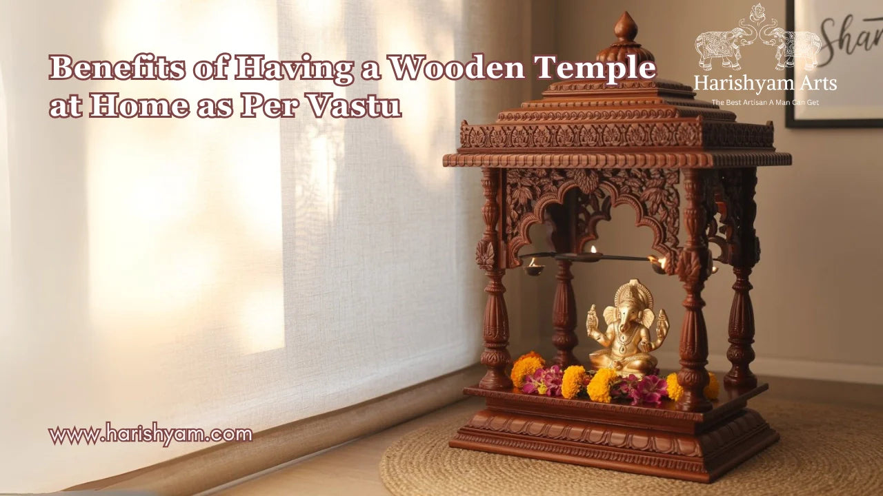 What are the Benefits of Having a Wooden Temple at Home as Per Vastu?