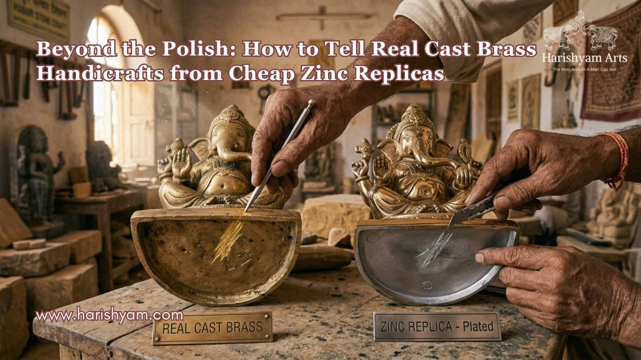Beyond the Polish: How to Tell Real Cast Brass Handicrafts from Cheap Zinc Replicas