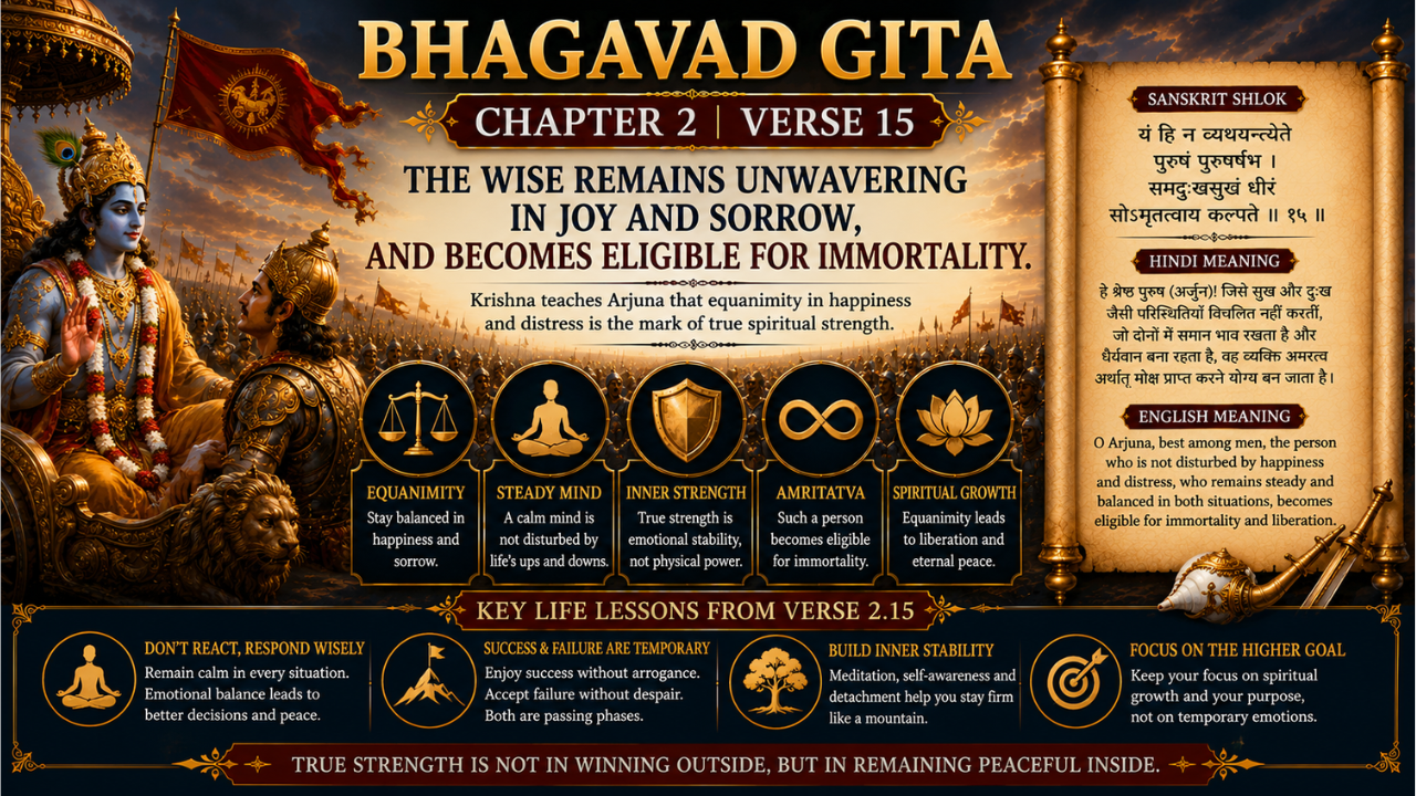 Bhagavad Gita Chapter 2 Verse 21 Meaning in Hindi & English