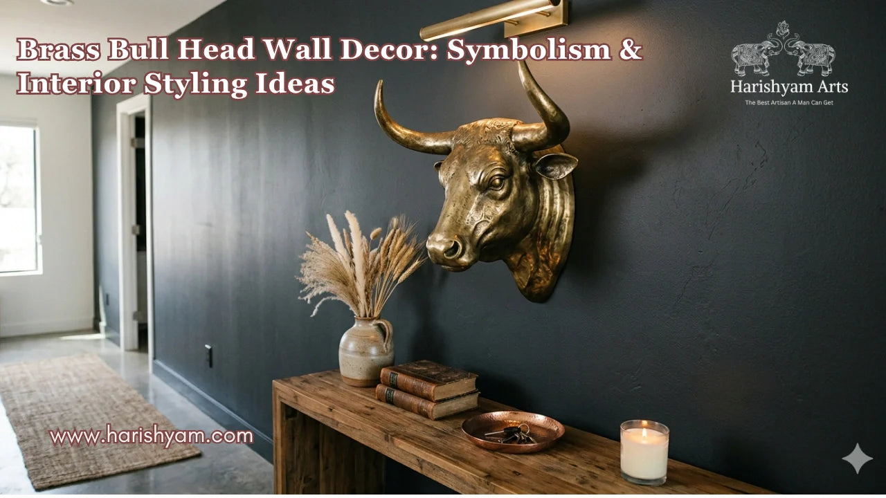 Brass Bull Head Wall Decor: Symbolism & Interior Styling Ideas