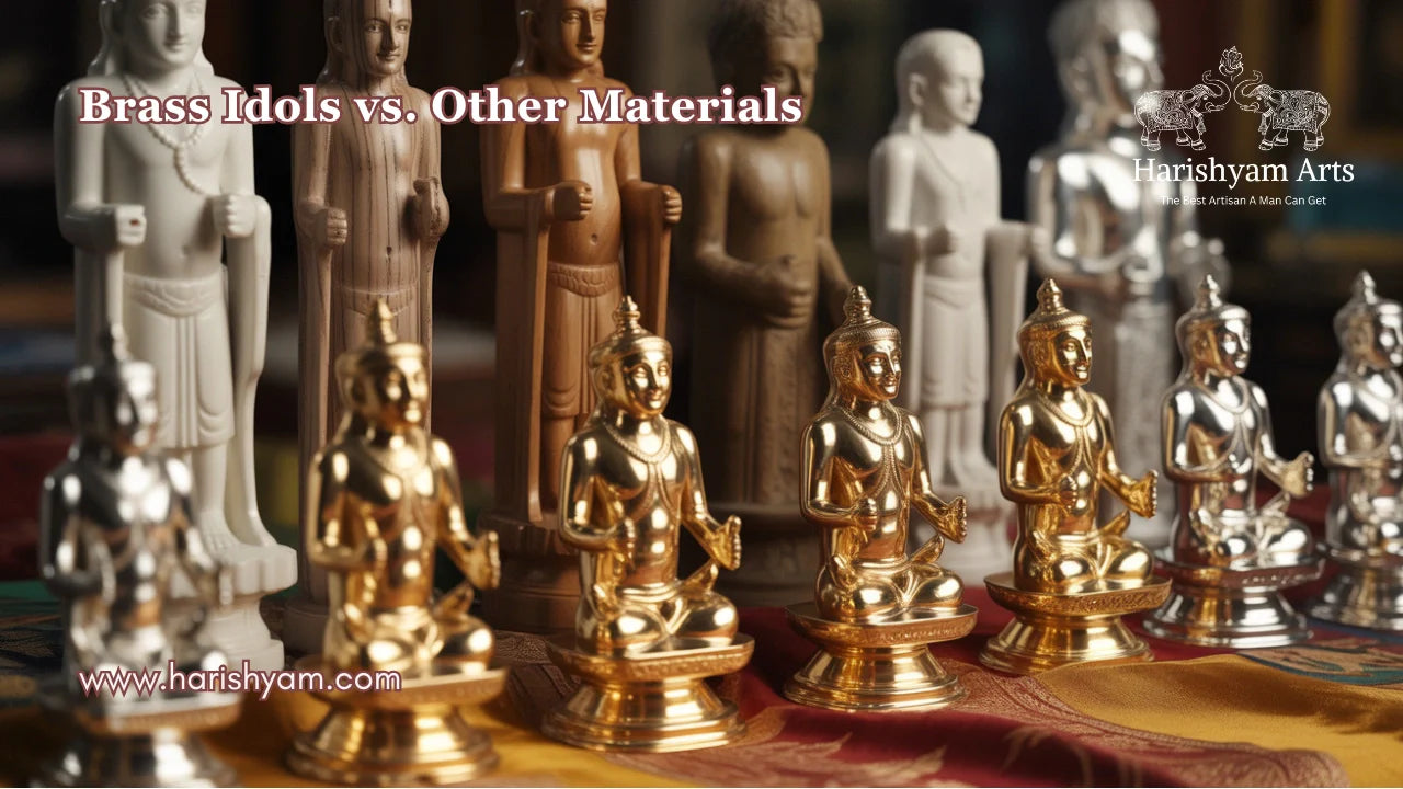 Brass Idols vs. Other Materials: Comparing Durability, Look, and Spiritual Aura