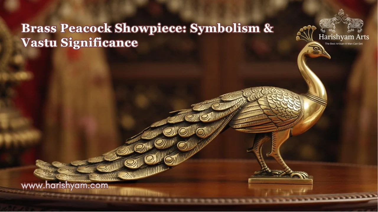 Brass Peacock Showpiece: Symbolism & Vastu Significance