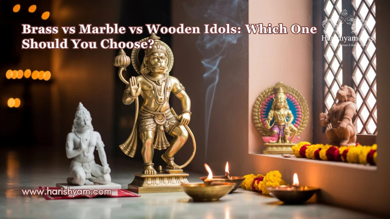 Brass vs Marble vs Wooden Idols: Which One Should You Choose?