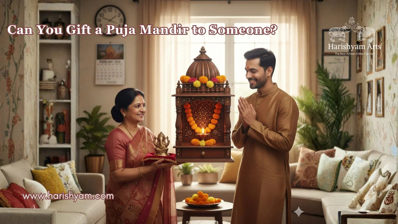 Can You Gift a Puja Mandir to Someone?