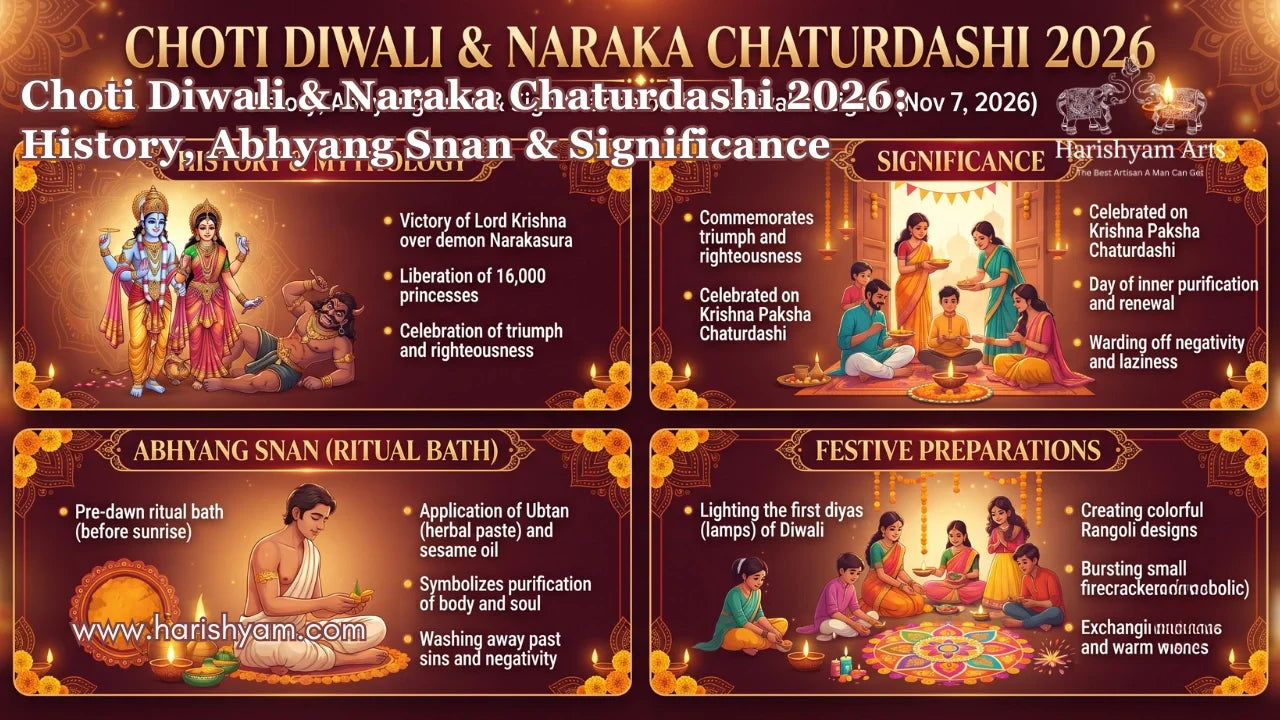 Choti Diwali & Naraka Chaturdashi 2026: History, Abhyang Snan & Significance