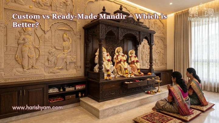 Custom vs Ready-Made Mandir – Which is Better?
