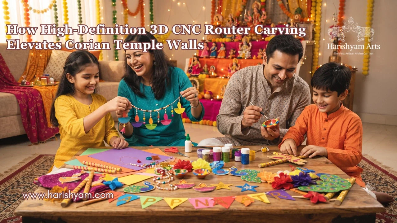 DIY Navratri Decorations: Creative Craft Ideas to Involve Kids and Family