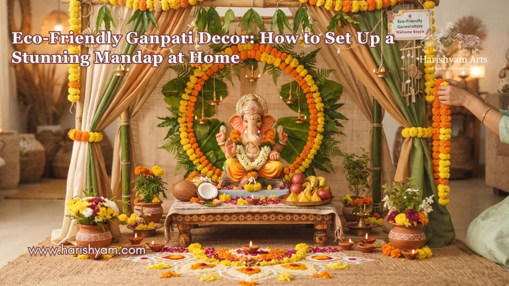 Eco-Friendly Ganpati Decor: How to Set Up a Stunning Mandap at Home