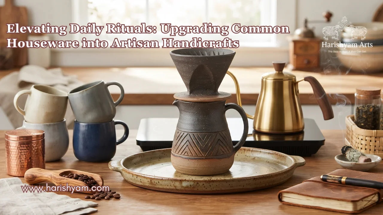 Elevating Daily Rituals: Upgrading Common Houseware into Artisan Handicrafts
