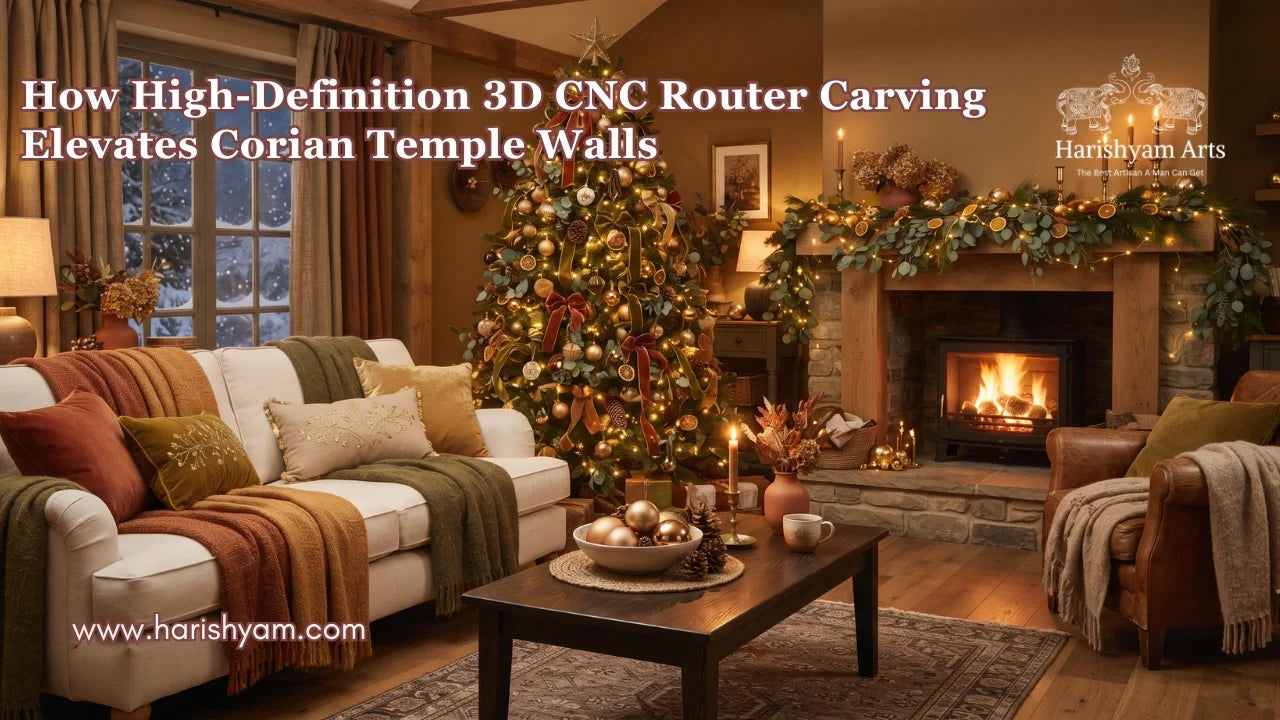 Festive Color Palettes: Warm Earthy Tones and Golden Accents to Transform Your Living Room