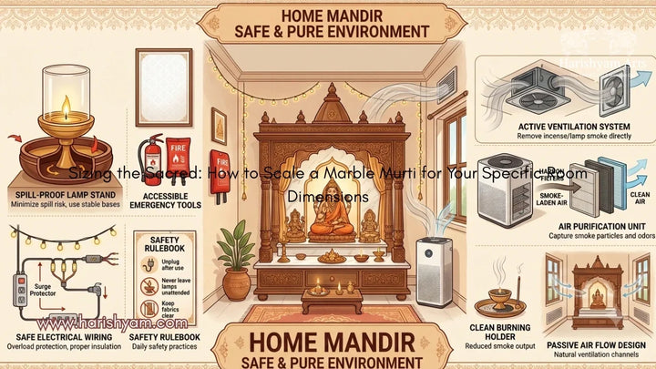 Fire Safety and Smoke Management in Indoor Home Temples