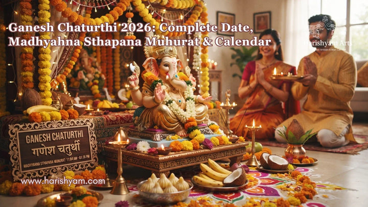 Ganesh Chaturthi 2026: Complete Date, Madhyahna Sthapana Muhurat & Calendar