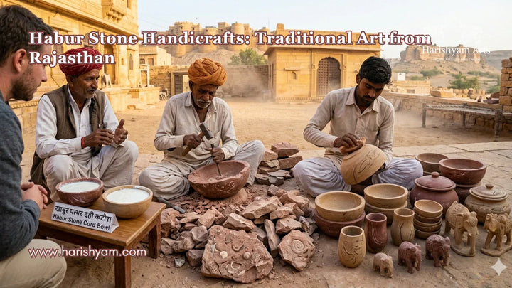 Habur Stone Handicrafts: Traditional Art from Rajasthan