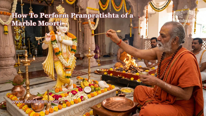 How To Perform Pranpratishta of a Marble Moorti