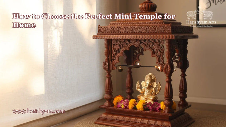 How to Choose the Perfect Mini Temple for Home