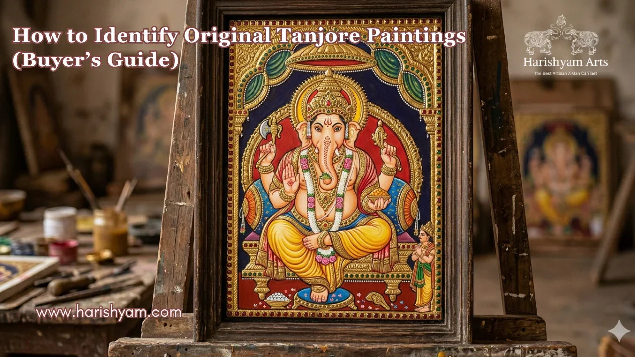 How to Identify Original Tanjore Paintings (Buyer’s Guide)
