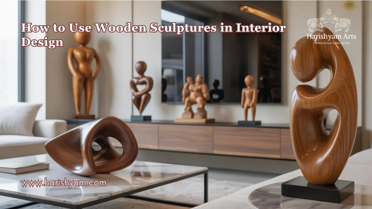 How to Use Wooden Sculptures in Interior Design