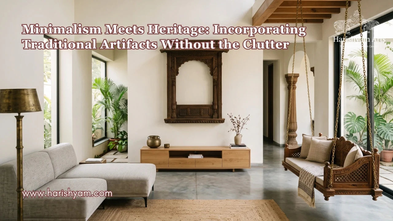 Minimalism Meets Heritage: Incorporating Traditional Artifacts Without the Clutter