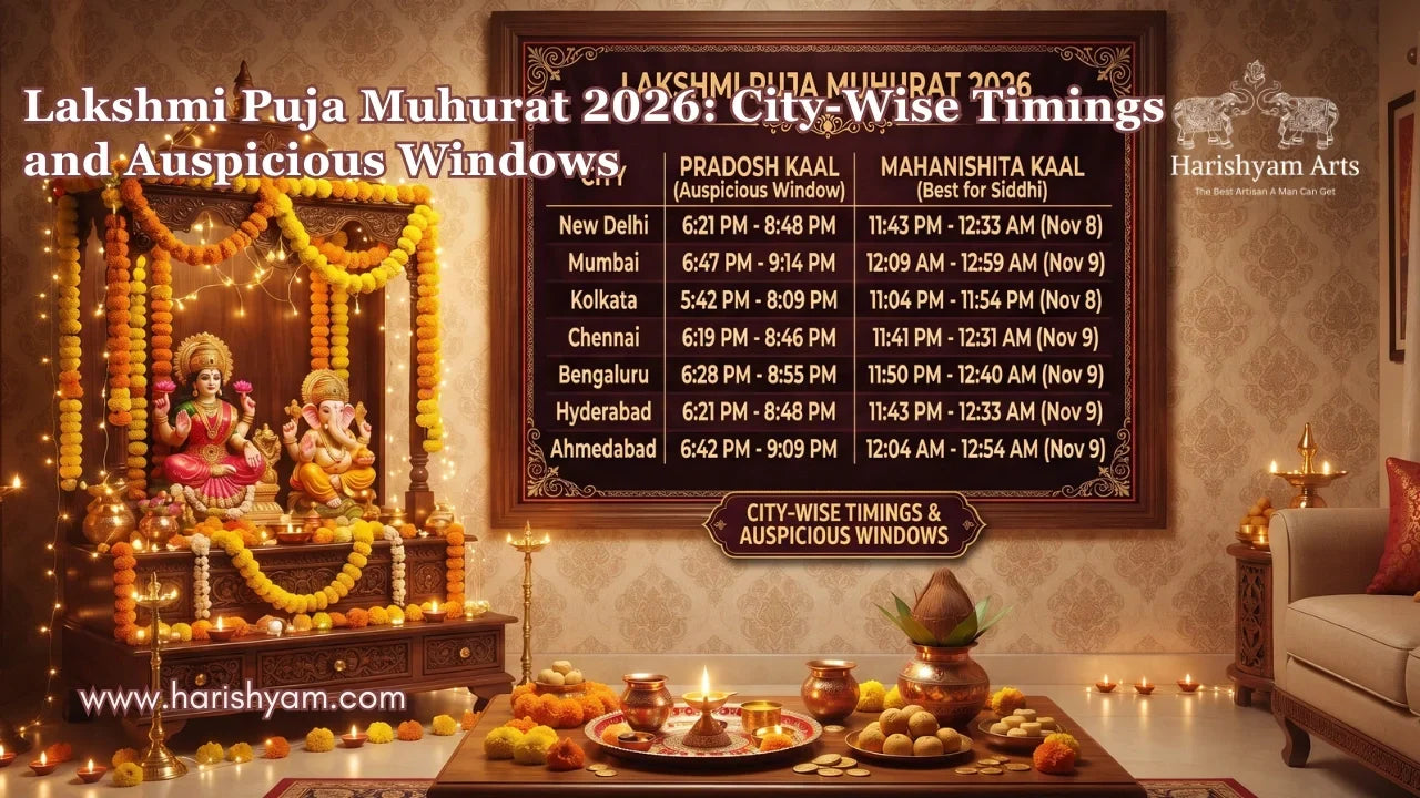 Lakshmi Puja Muhurat 2026: City-Wise Timings and Auspicious Windows