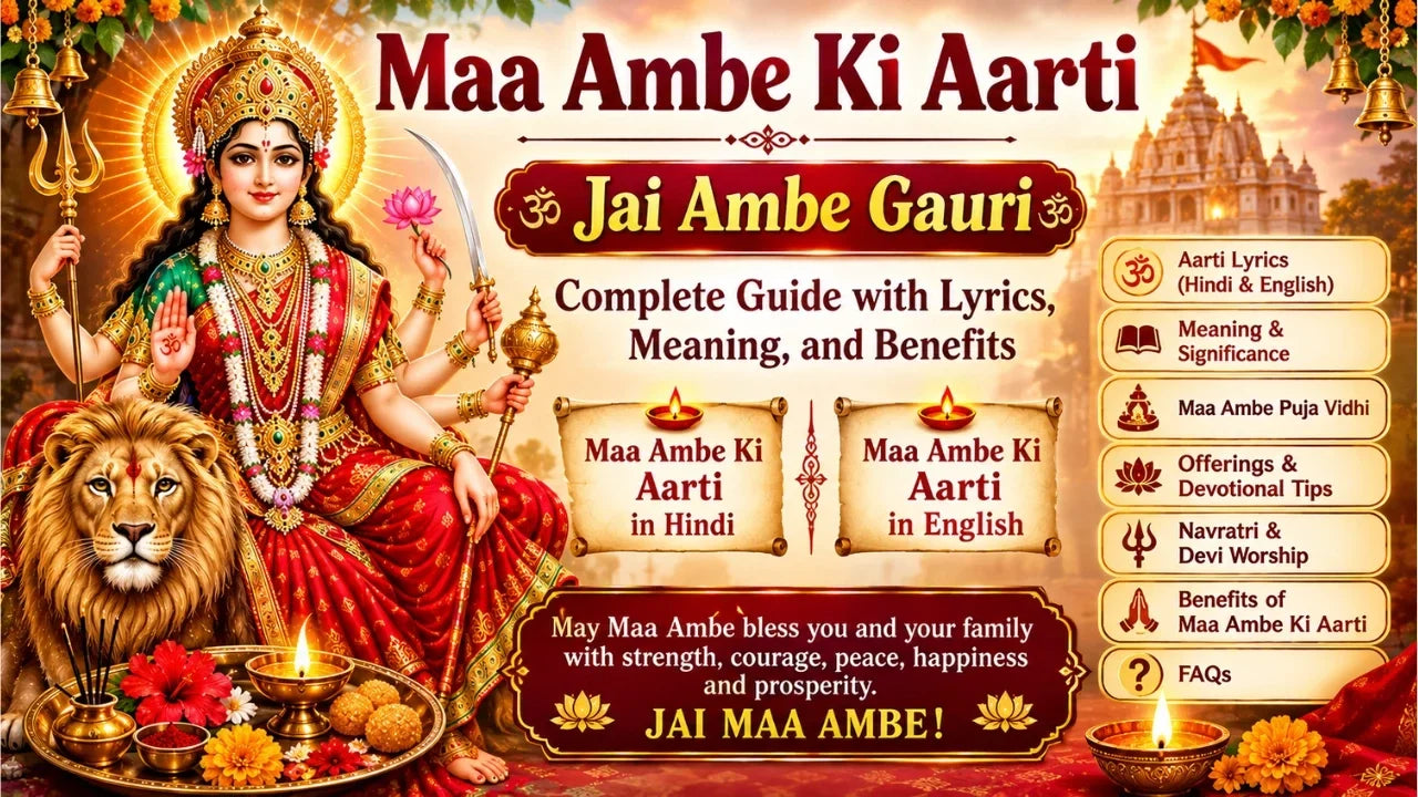 Maa Ambe Ki Aarti