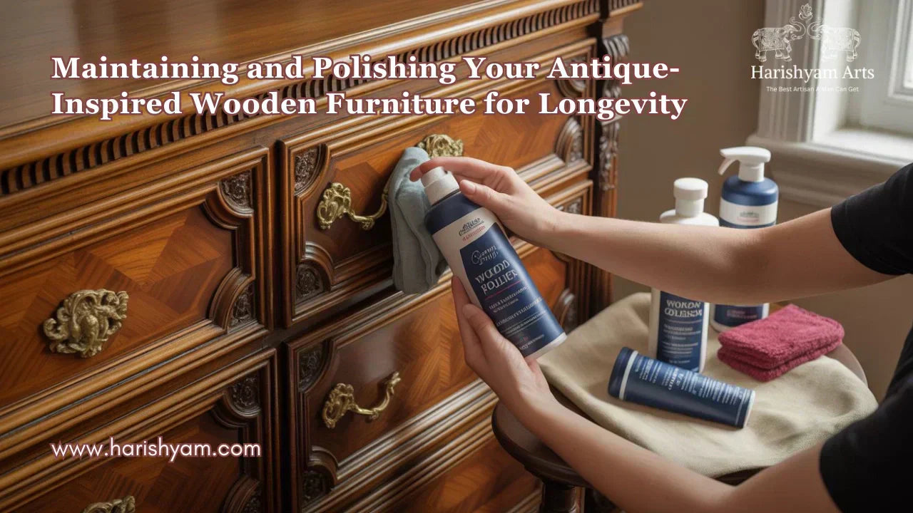 Maintaining and Polishing Your Antique-Inspired Wooden Furniture for Longevity