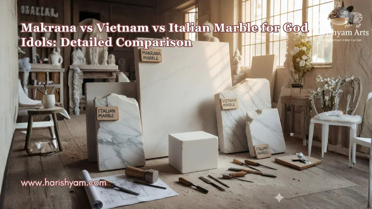 Makrana vs Vietnam vs Italian Marble for God Idols: Detailed Comparison