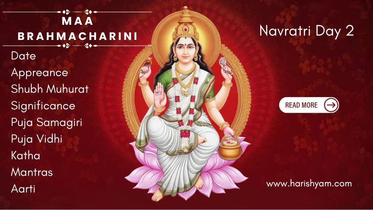 Sharad Navratri 2026 Day 2 Maa Brahmacharini Significance, Muhrat, Appearance, Puja Samagri, Vidhi, Katha, Aarti | चैत्र नवरात्रि 2026 दिन 2 मां ब्रह्मचारिणी, जानिए पूजा विधि, महत्व, मुहर्त, स्वरूप, पूजा सामग्री, विधि, कथा, मंत्र, आरती